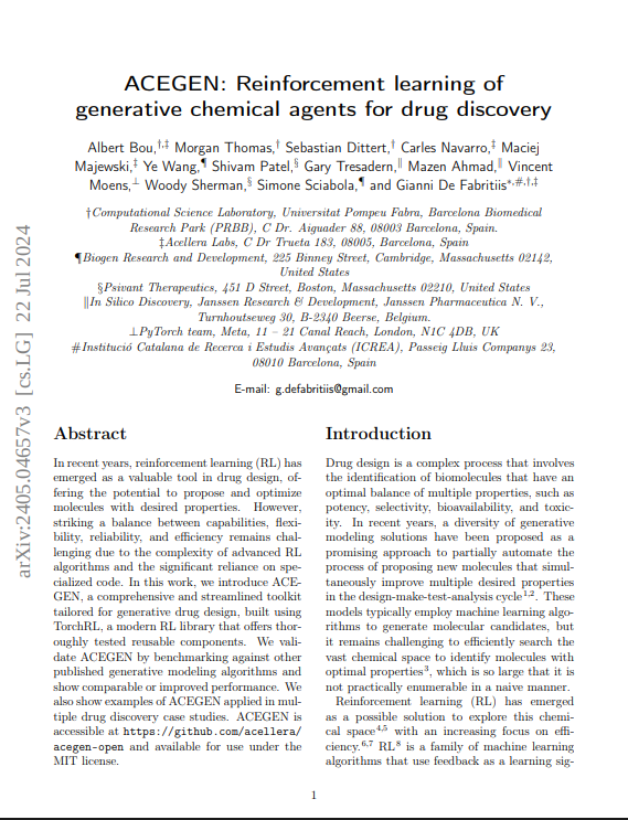 ACEGEN paper front page